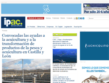 Tablet Screenshot of ipacuicultura.com